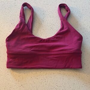 lululemon athletica Magenta Sports Bra